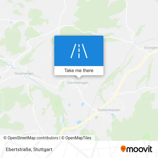 Карта Ebertstraße