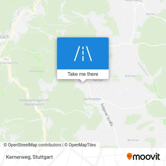 Карта Kernerweg