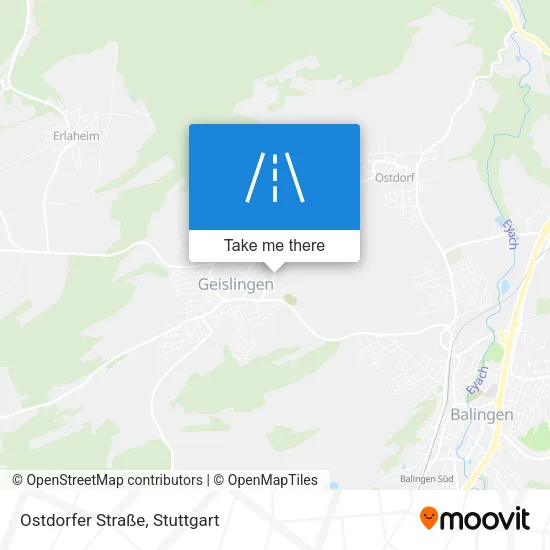 Карта Ostdorfer Straße