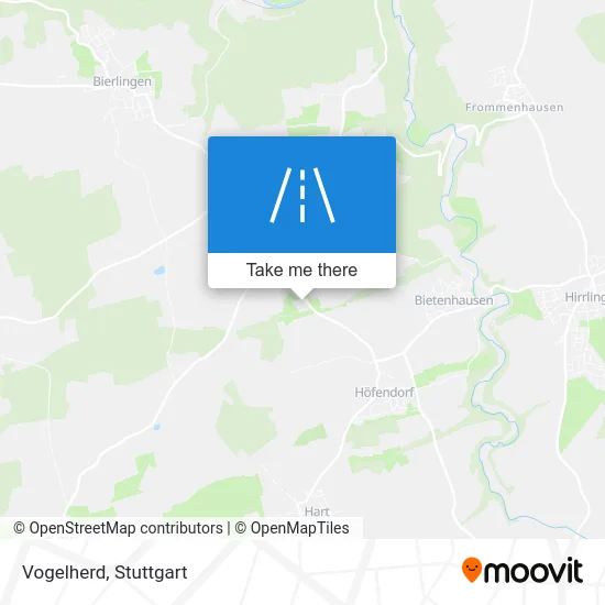 Vogelherd map