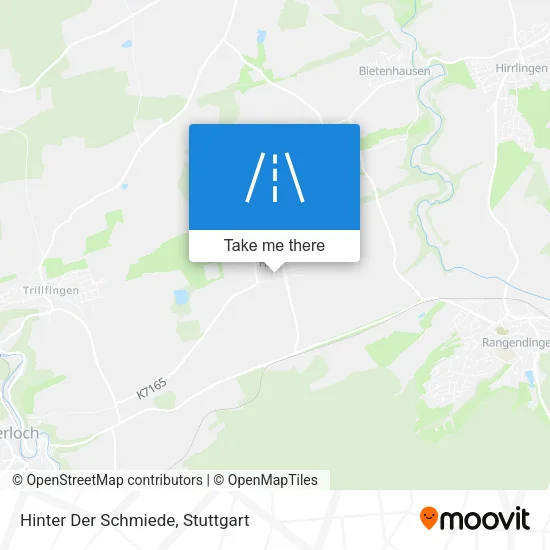 Карта Hinter Der Schmiede