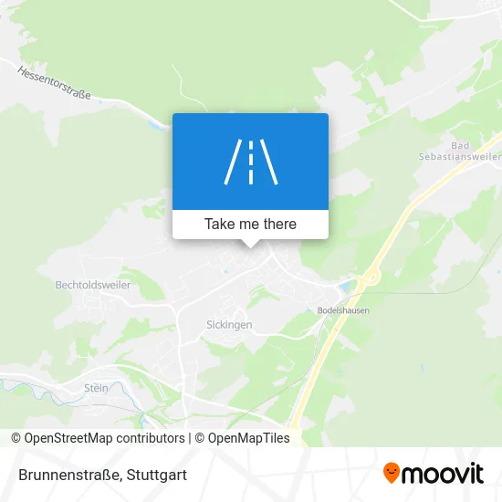 Карта Brunnenstraße