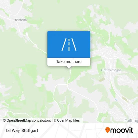 Talweg map