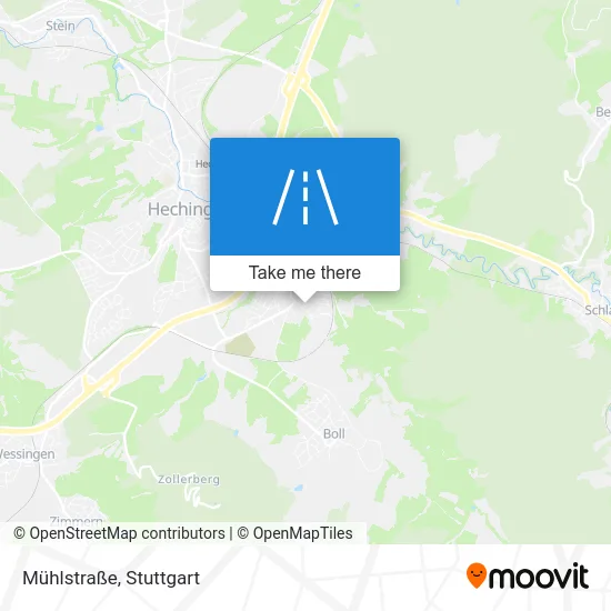 Карта Mühlstraße