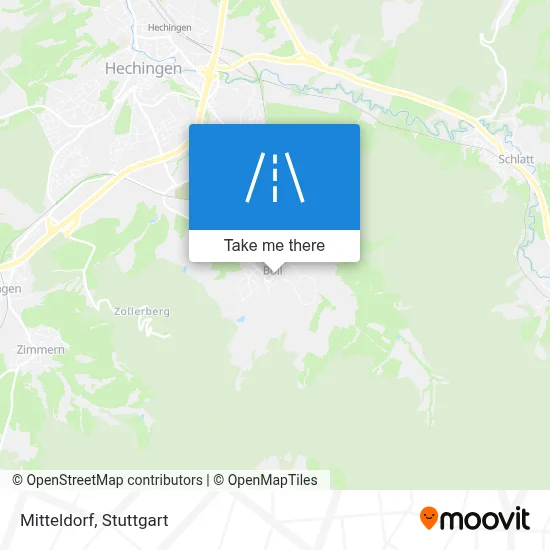 Mitteldorf map