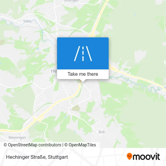 Карта Hechinger Straße