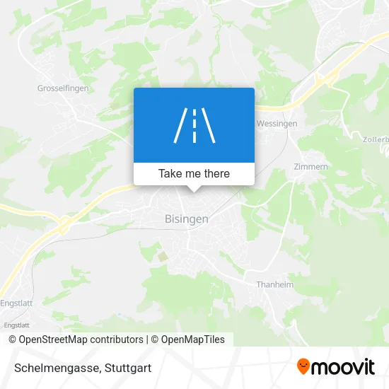 Карта Schelmengasse