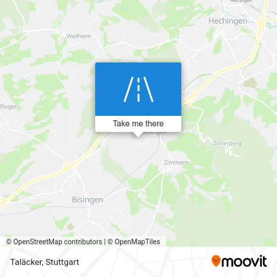 Карта Taläcker