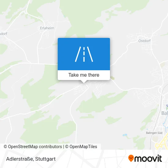 Карта Adlerstraße