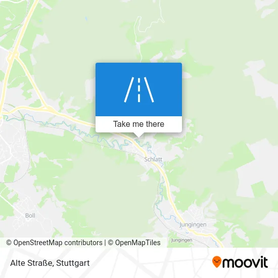 Карта Alte Straße