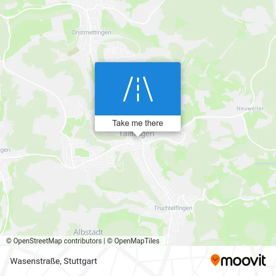 Карта Wasenstraße