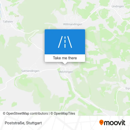 Карта Poststraße