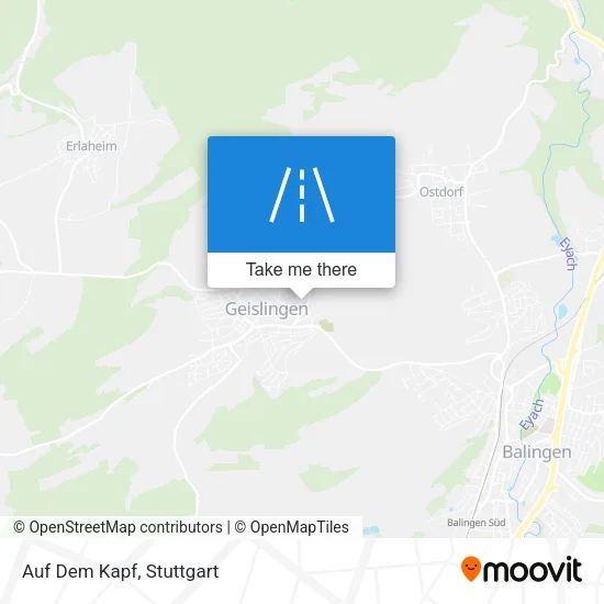 Карта Auf Dem Kapf