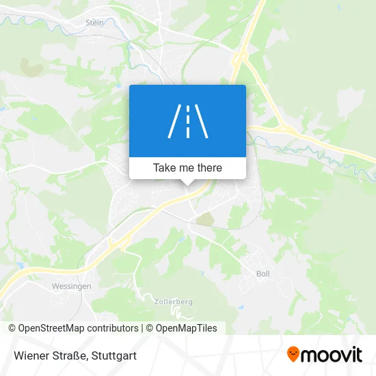 Карта Wiener Straße