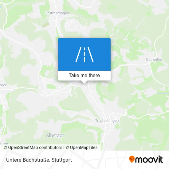 Карта Untere Bachstraße