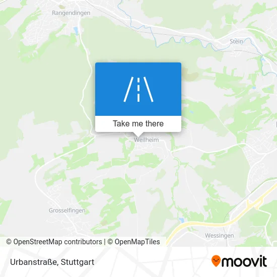 Карта Urbanstraße