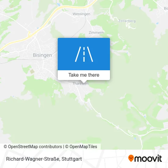 Карта Richard-Wagner-Straße