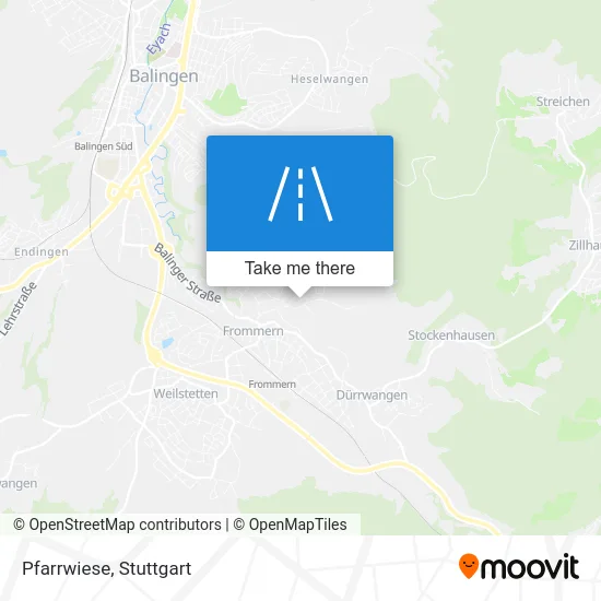 Карта Pfarrwiese