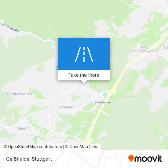 Карта Geißhalde