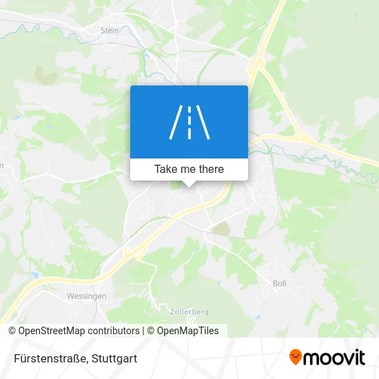 Карта Fürstenstraße