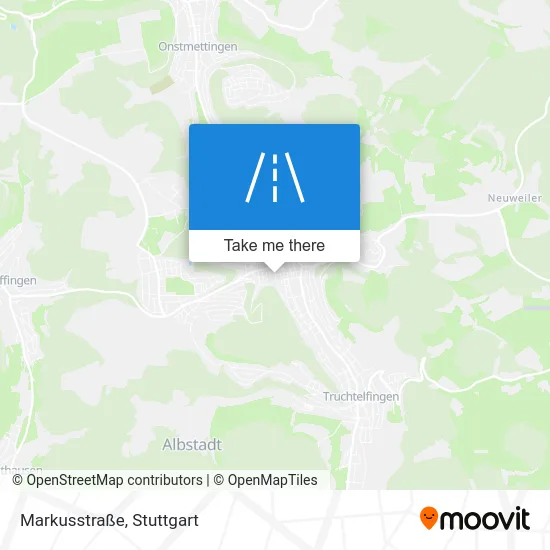 Карта Markusstraße