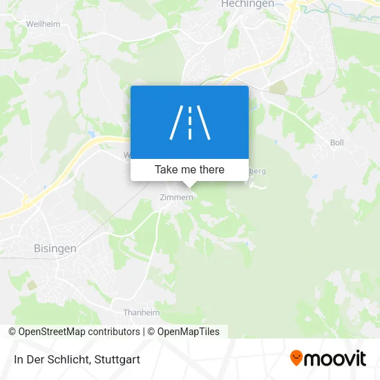 Карта In Der Schlicht