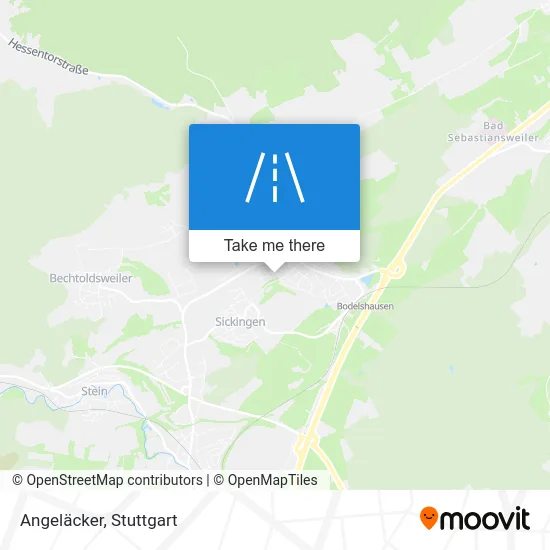 Карта Angeläcker