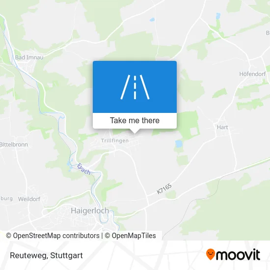 Карта Reuteweg