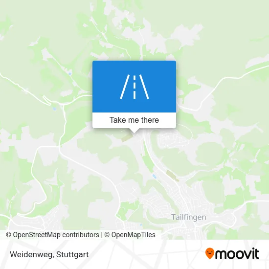 Карта Weidenweg