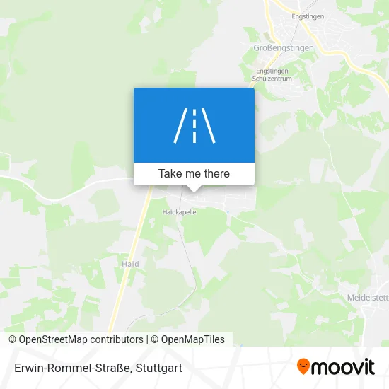 Карта Erwin-Rommel-Straße