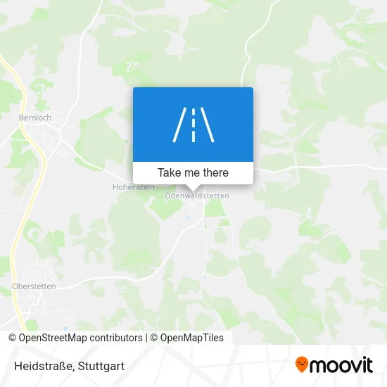 Карта Heidstraße