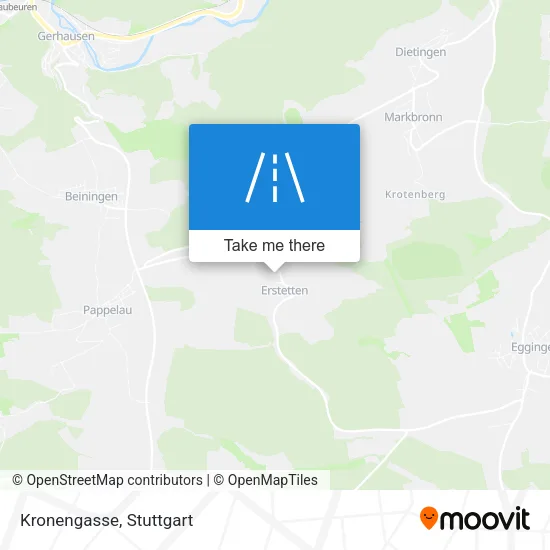 Карта Kronengasse