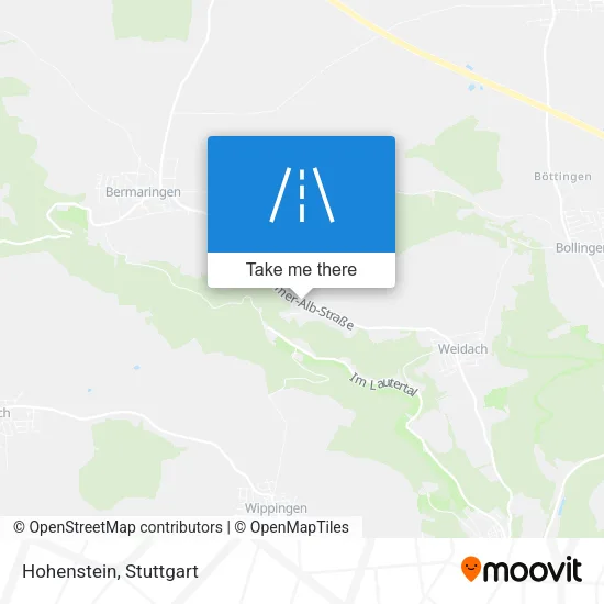 Карта Hohenstein