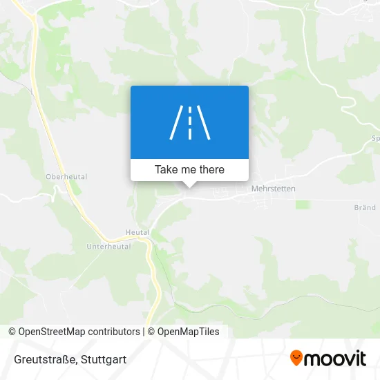 Карта Greutstraße