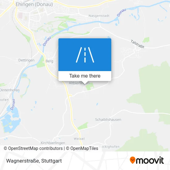 Карта Wagnerstraße
