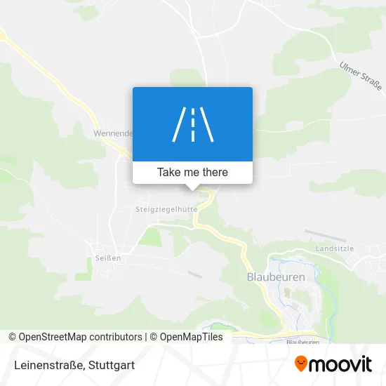 Карта Leinenstraße