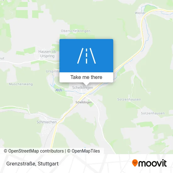 Карта Grenzstraße