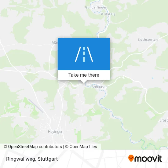 Ringwallweg map