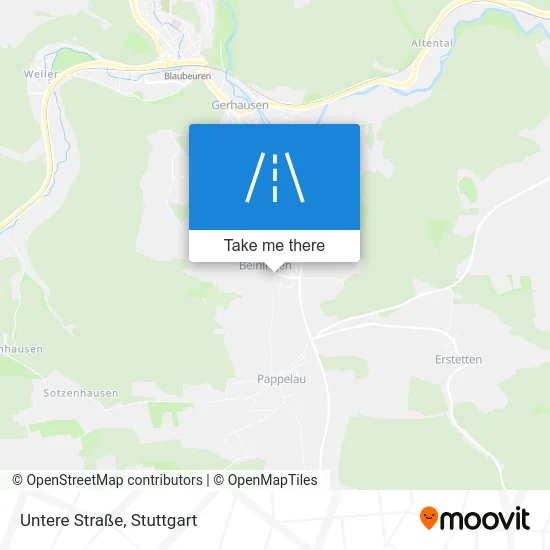 Карта Untere Straße