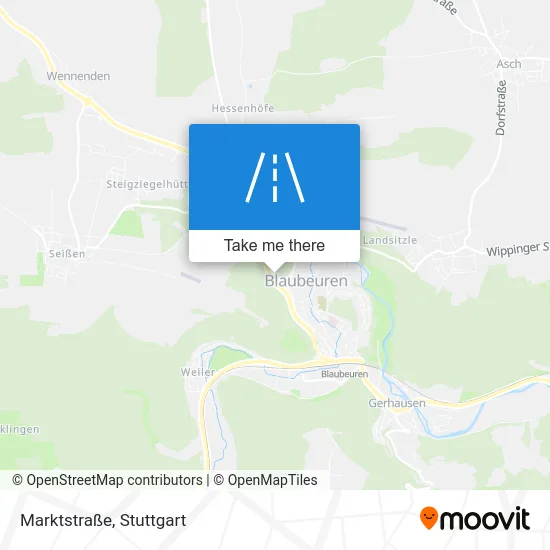 Карта Marktstraße