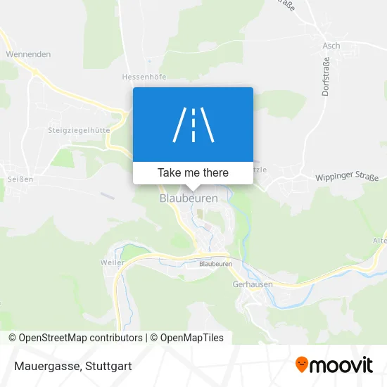 Карта Mauergasse