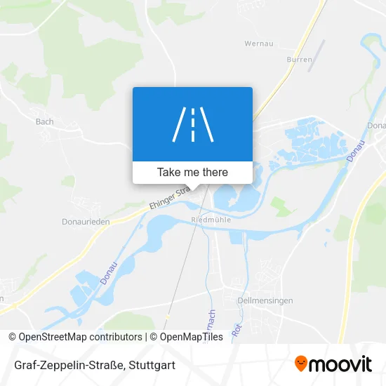 Карта Graf-Zeppelin-Straße