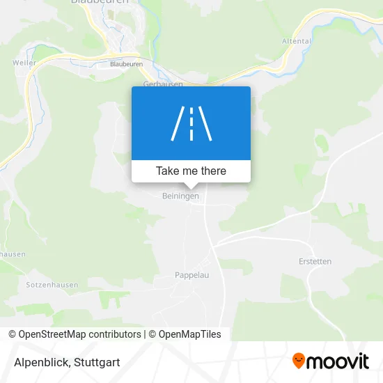 Карта Alpenblick