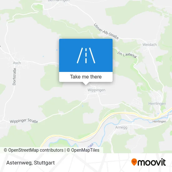 Карта Asternweg