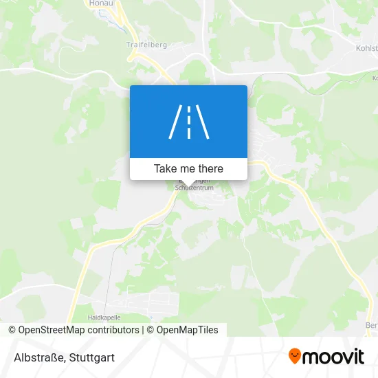 Карта Albstraße