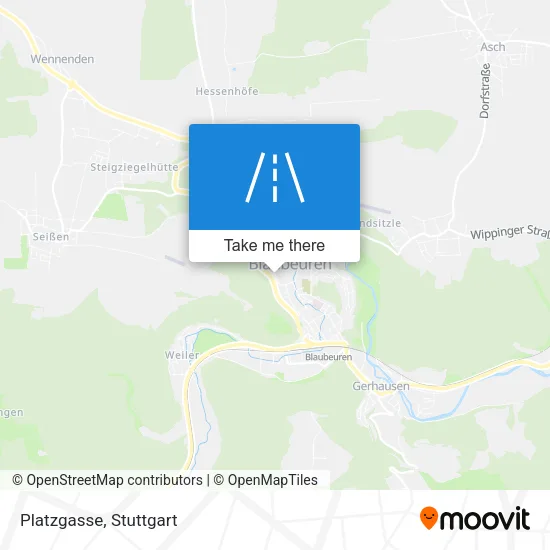 Карта Platzgasse