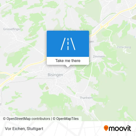 Карта Vor Eichen