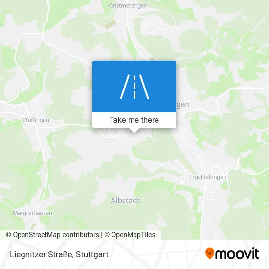 Карта Liegnitzer Straße