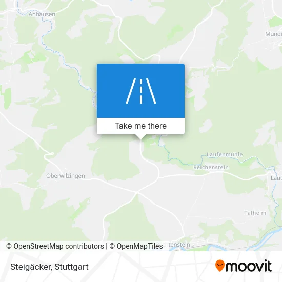 Карта Steigäcker