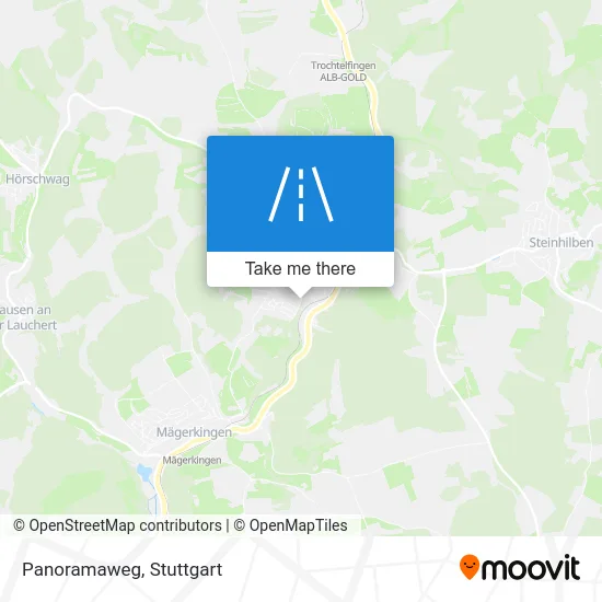 Карта Panoramaweg